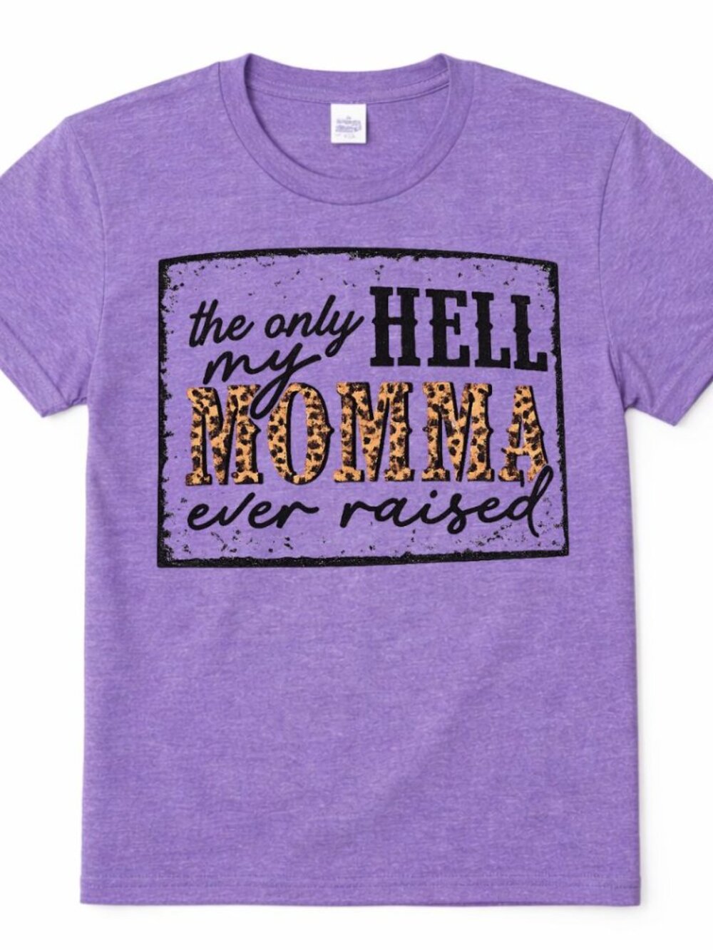 Western Funny Graphic T Shirt Trendy Boutique Style Tee Womens Purple Top